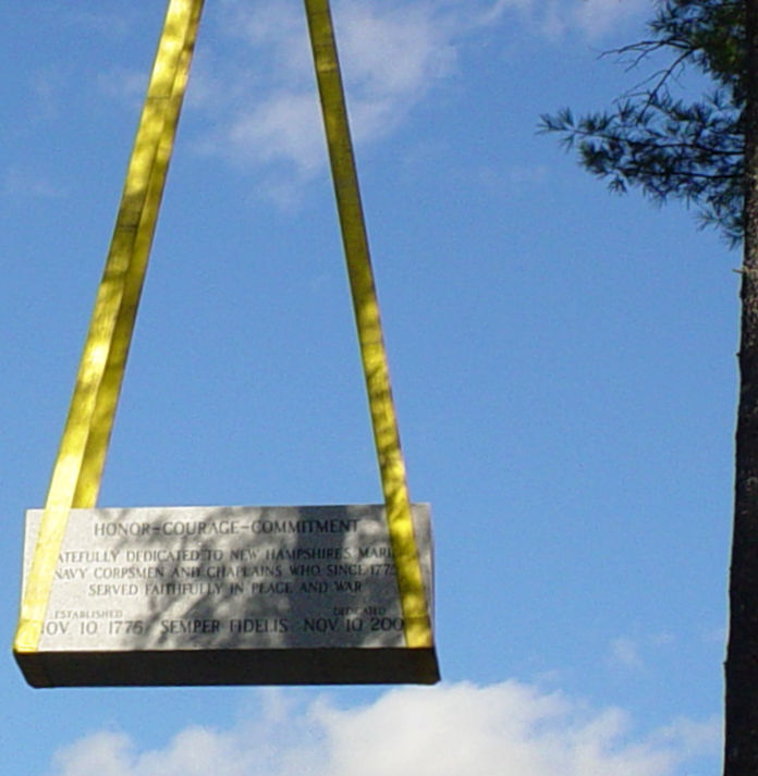 New Hampshire State Veterans Cemetery Marine Corps Memorial