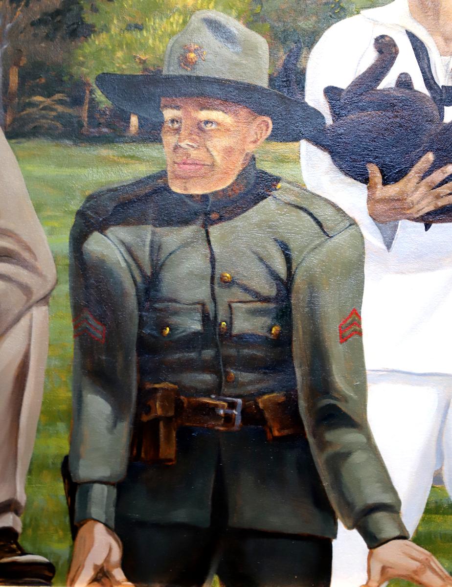 NH State Veterans Cemetery Chapel Mural