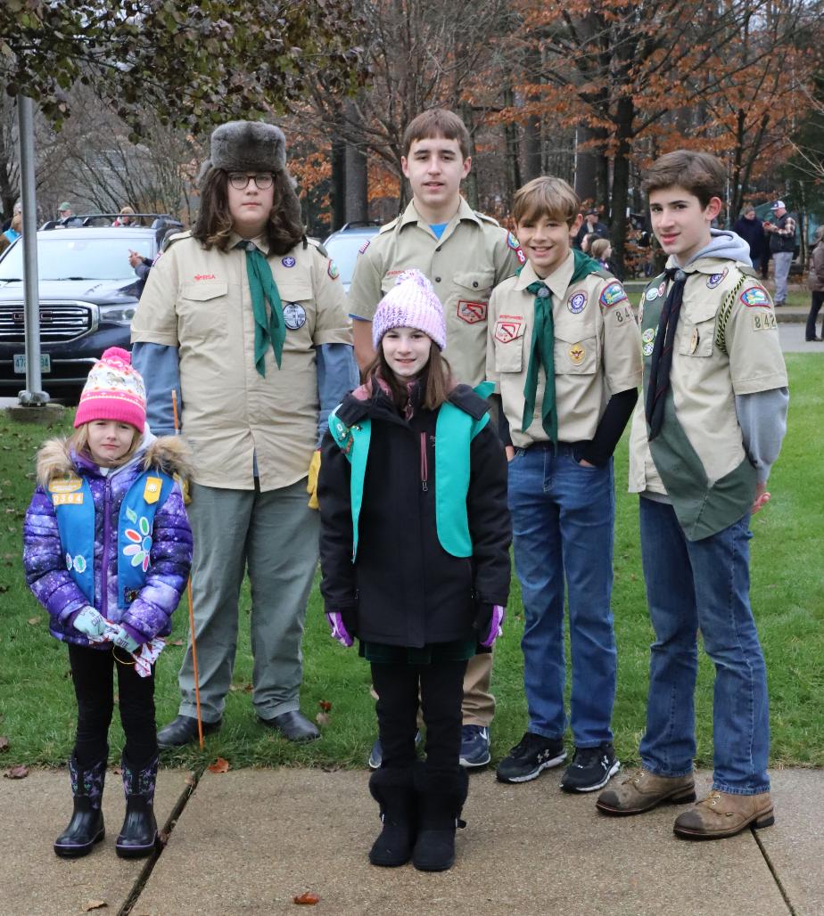 Wreaths for Boscawen 2023 - NH State Veterans Cemetery Tilton Nh Boy Scouts