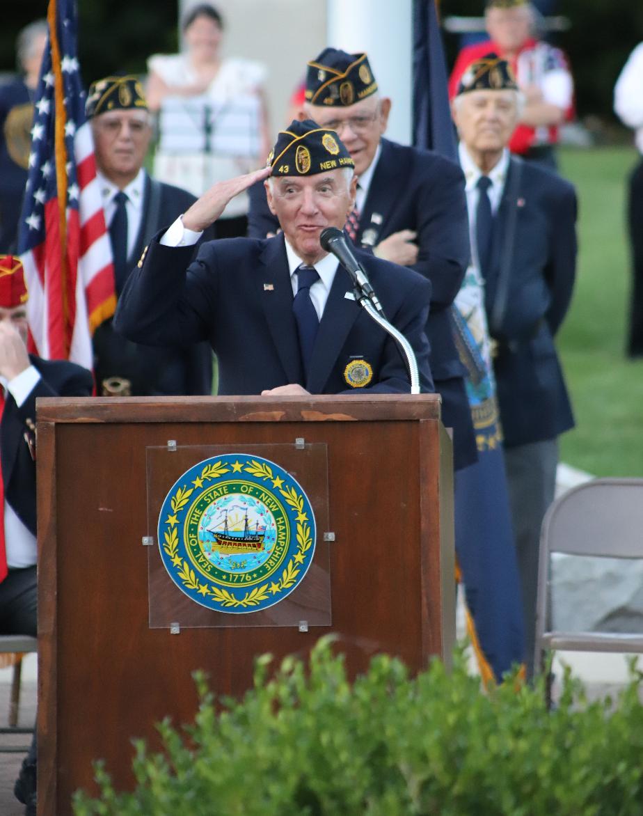 New Hampshire State Veterans Cemetery 100 Nights of Remembrance Sept 11 2021 Noel Taylor