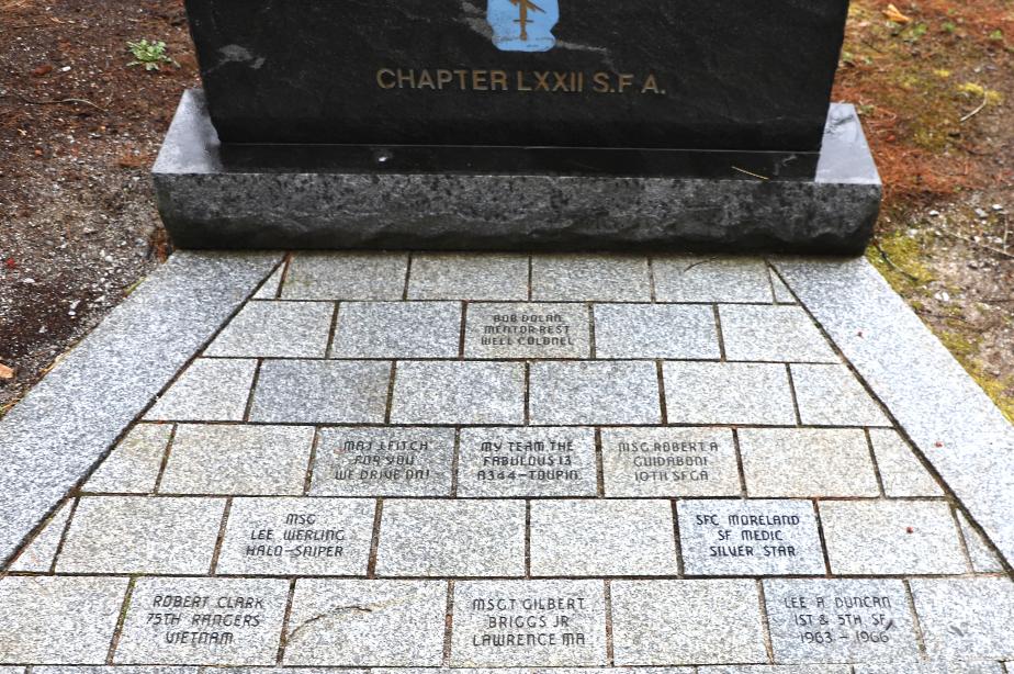 Special Forces Chapter 72 Pavers Nh State Veterans Cemetery