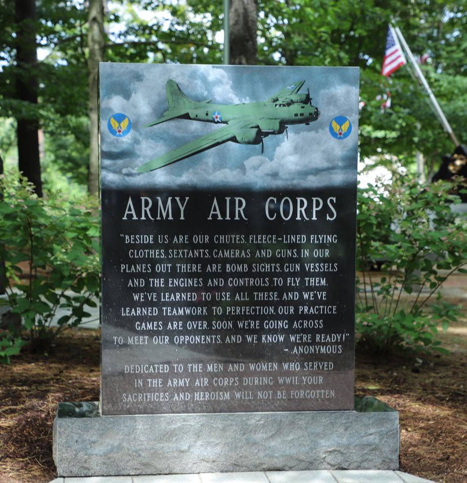 US Army Air Corps Memorial - New Hampshire State Veterans Cemetery