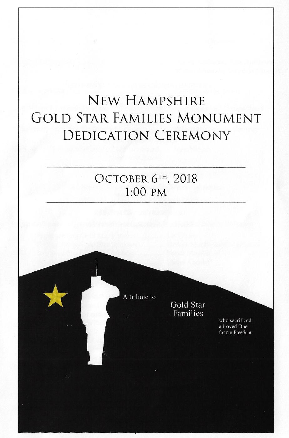 NH Gold Star Families Memorial - NH State Veterans Cemetery