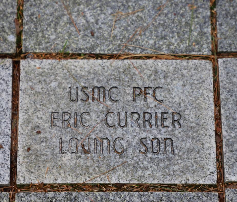 NH State Veterans Cemetery - Gold Star Families Memorial - PFC Eric Currier