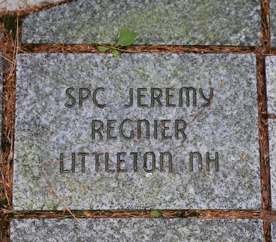 NH State Veterans Cemetery - Gold Star Families Memorial - SPC Jeremy Regnier Littleton NH