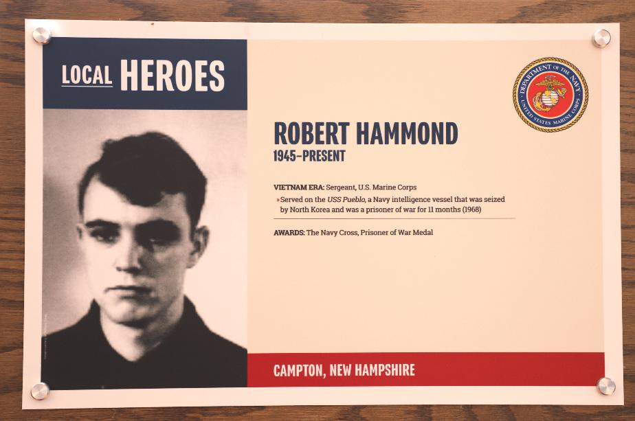 Local Hero Robert Hammond Campton NH US Marines