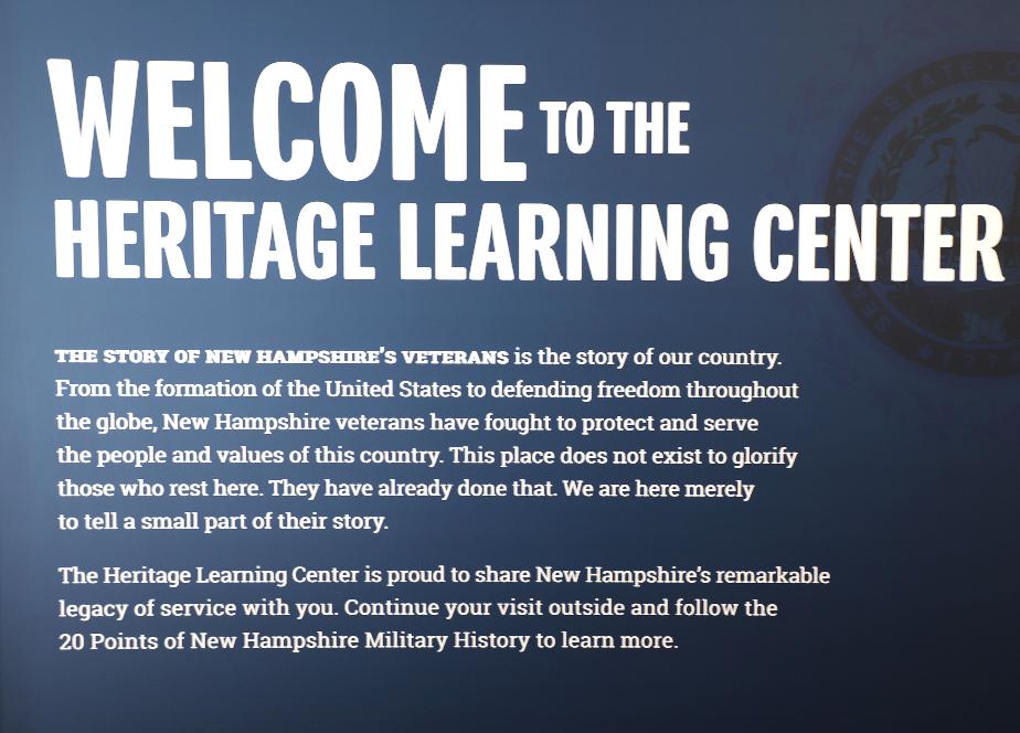 New Hampshire State Veterans Cemetery Heritage Learning Center