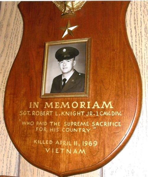 Robert Louis Knight Jr. Bennington NH Vietnam War Casualty