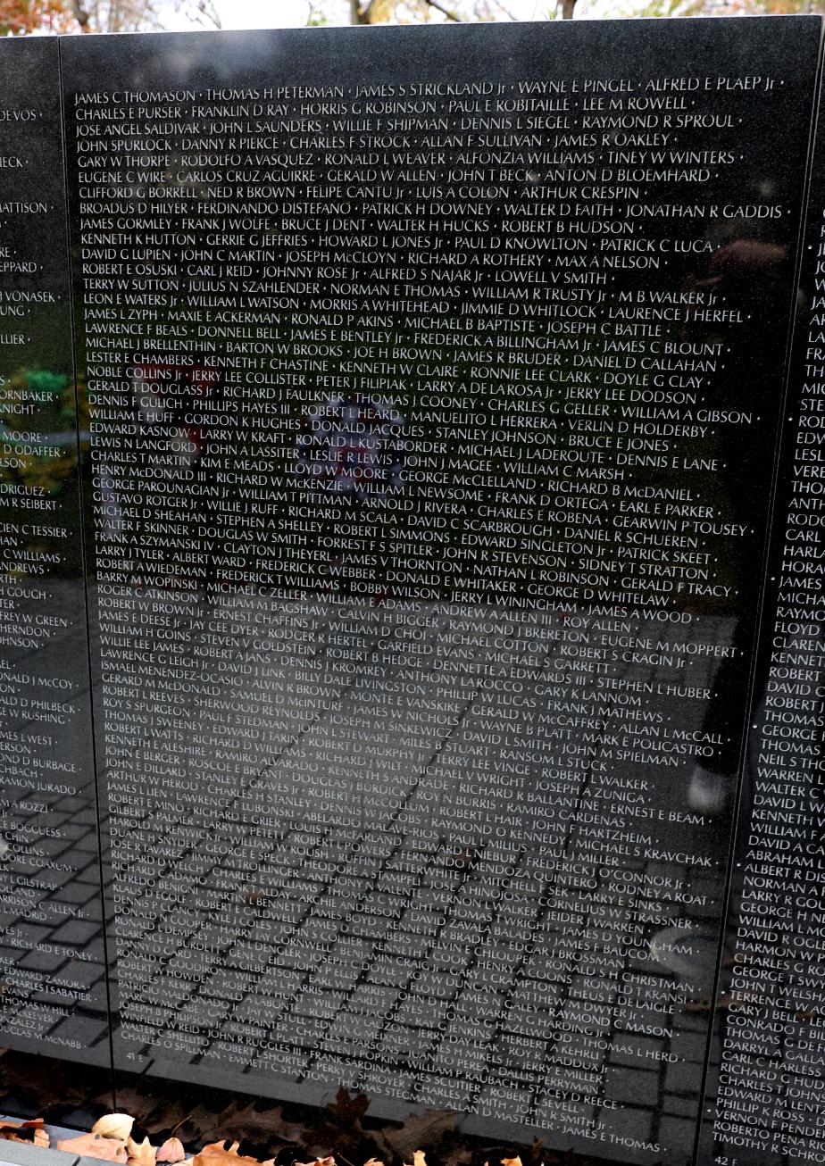 Vietnam Memorial Wall - Panel E-41 Allan Francis Sullivan Line 4  Loudon NH