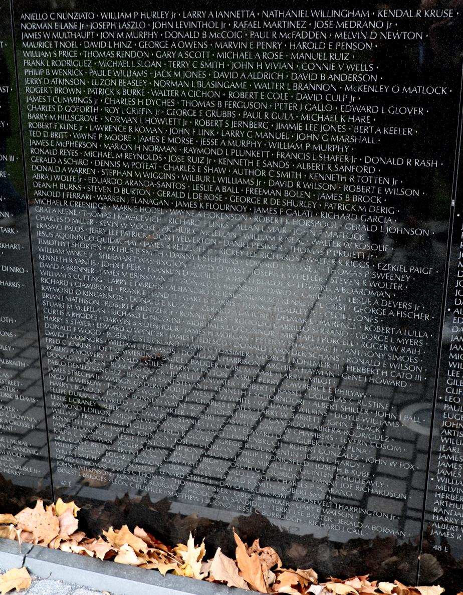 Vietnam Memorial Wall - Panel E-47 William Stanley Cutting Lebanon NH
