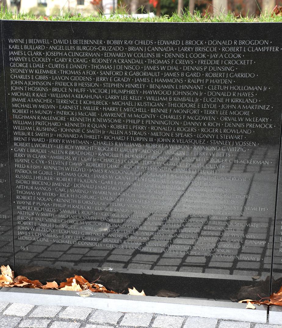 Vietnam Memorial Wall - Panel E-56 George Louis Dale Gorham NH