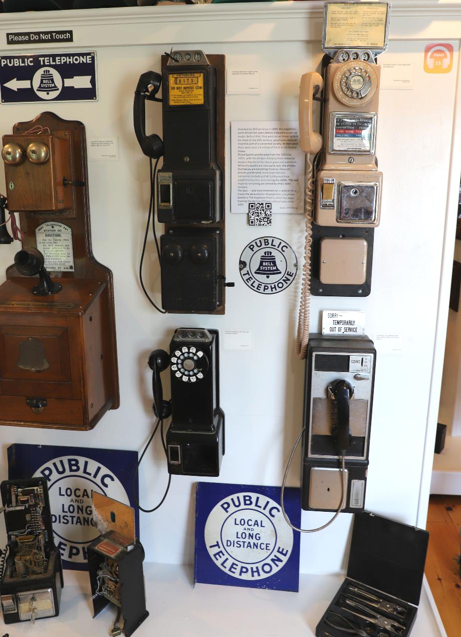 New Hampshire Telephone Museum - Pay Phones