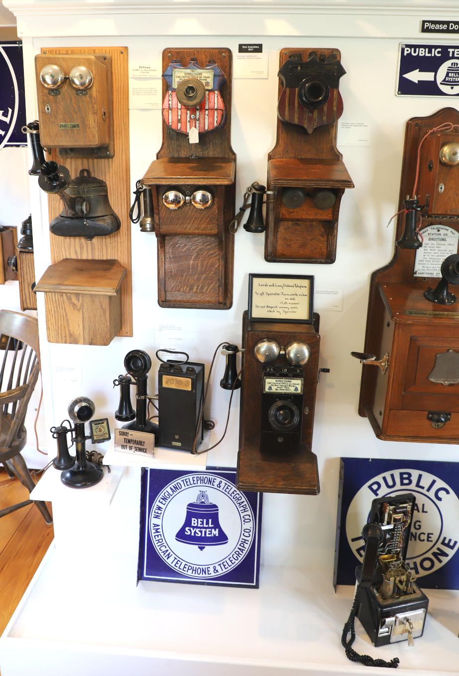 New Hampshire Telephone Museum - Pay Phones