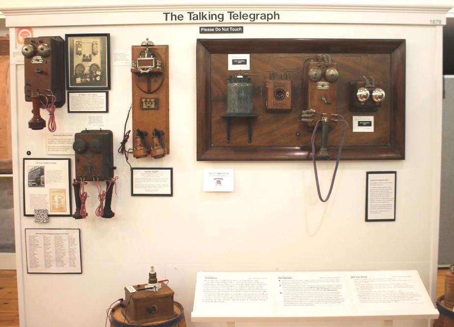 New Hampshire Telephone Museum - The Talking Telegraph