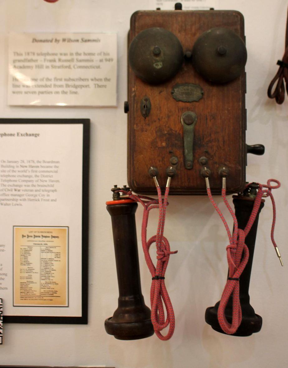 New Hampshire Telephone Museum - The Talking Telegraph