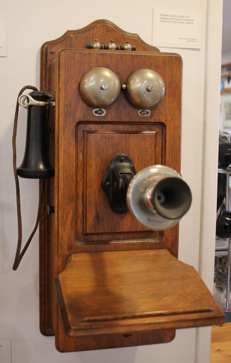 New Hampshire Telephone Museum - Western Electric 1317 Telephone