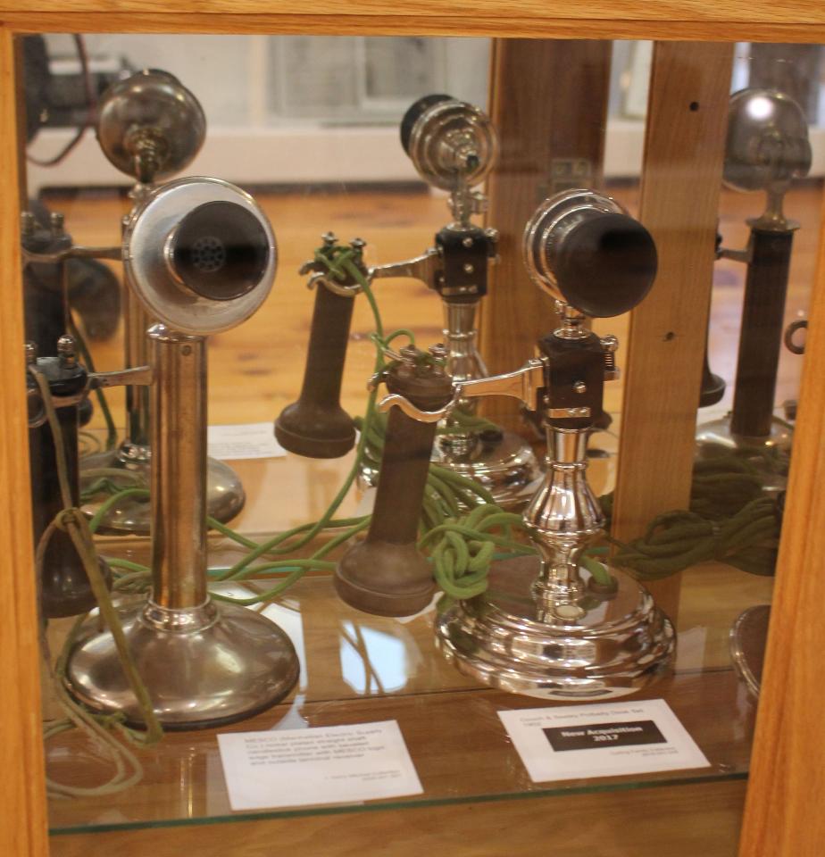 New Hampshire Telephone Museum - Enter the Independents - Candlestick Telephone