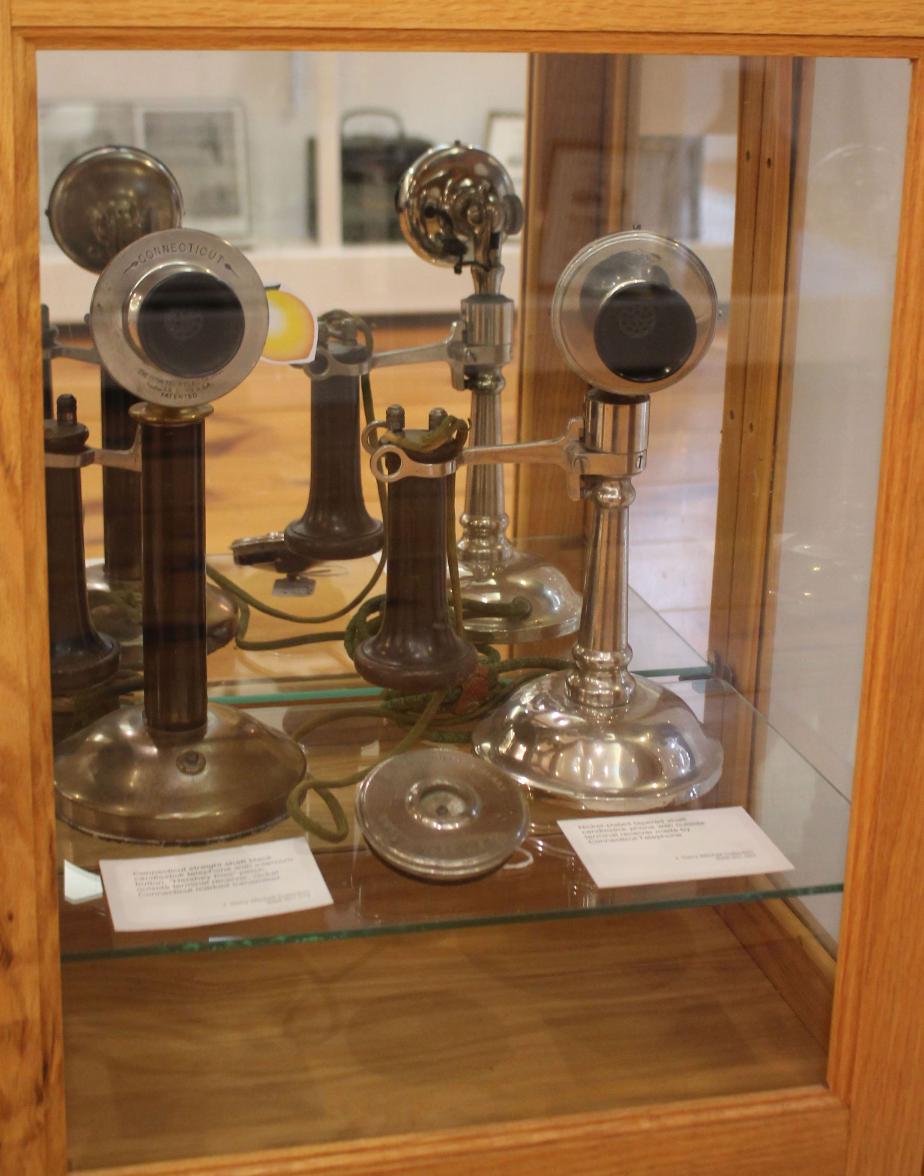 New Hampshire Telephone Museum - Enter the Independents - Candlestick Telephone