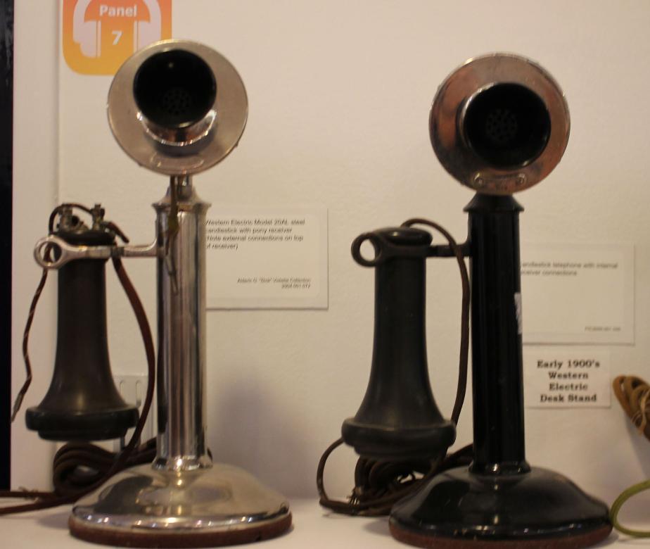 New Hampshire Telephone Museum - Candlestick Telephone