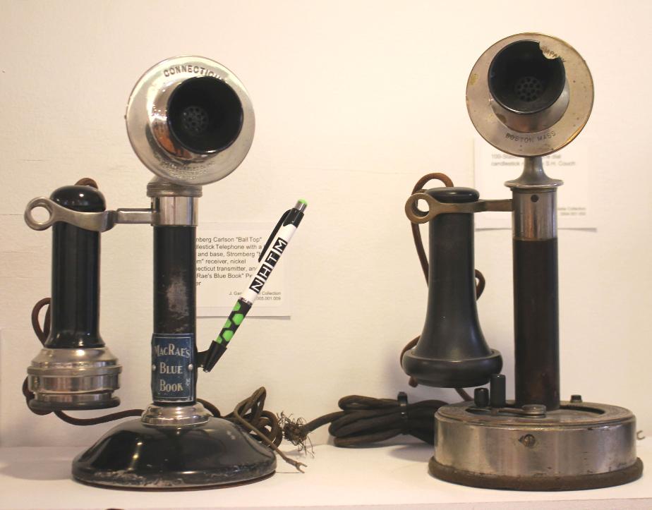 New Hampshire Telephone Museum - Candlestick Telephone