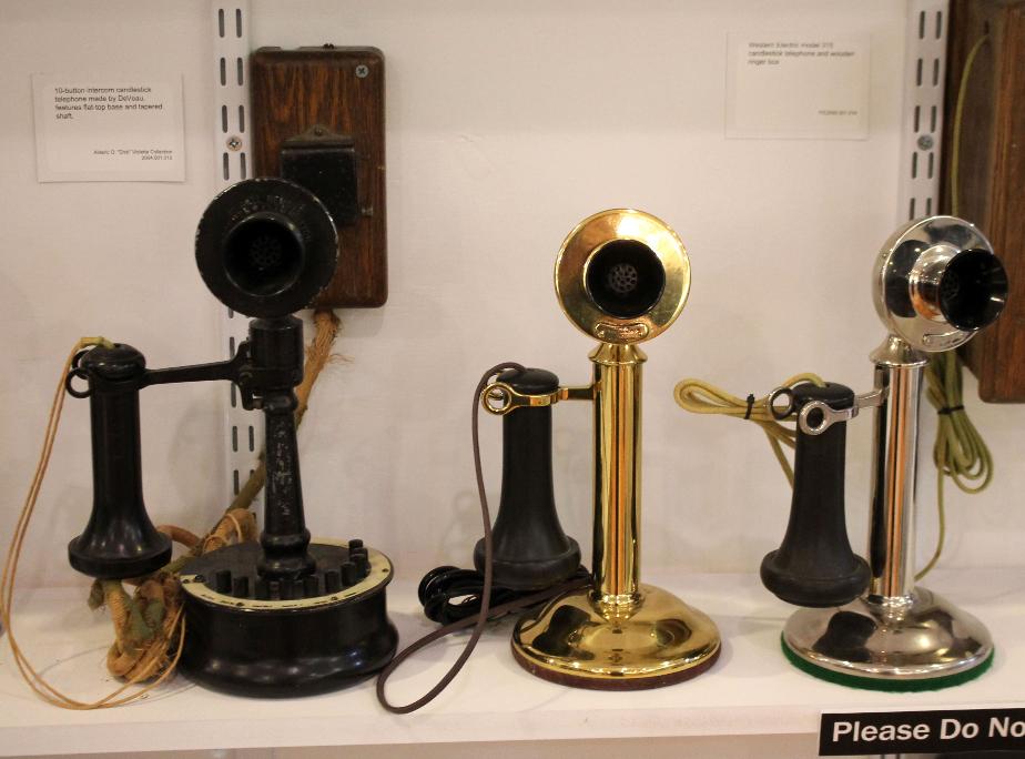 New Hampshire Telephone Museum - Candlestick Telephone