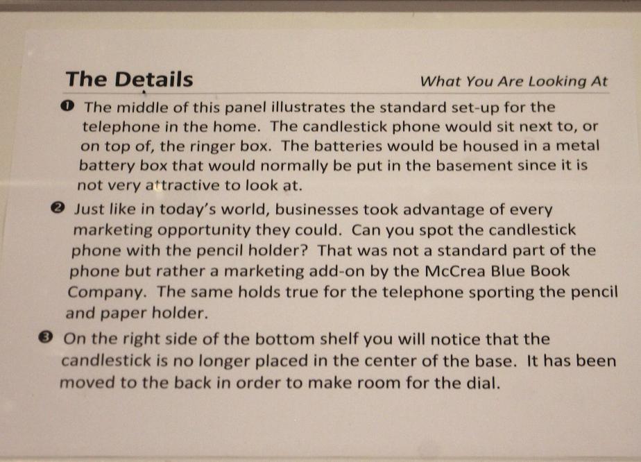 New Hampshire Telephone Museum - Candlestick Telephone