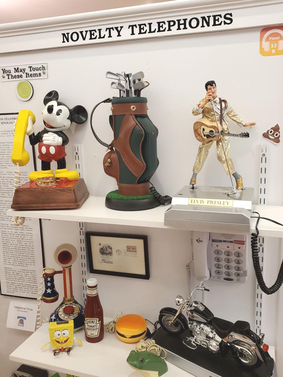 New Hampshire Telephone Museum - Novelty Telephones