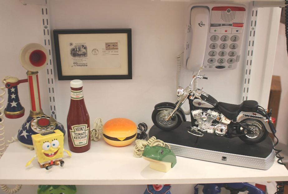 New Hampshire Telephone Museum - Novelty Telephones