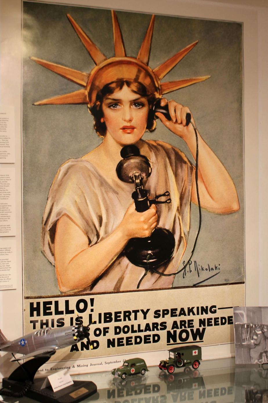 New Hampshire Telephone Museum - Military Telephones - Liberty Speaking
