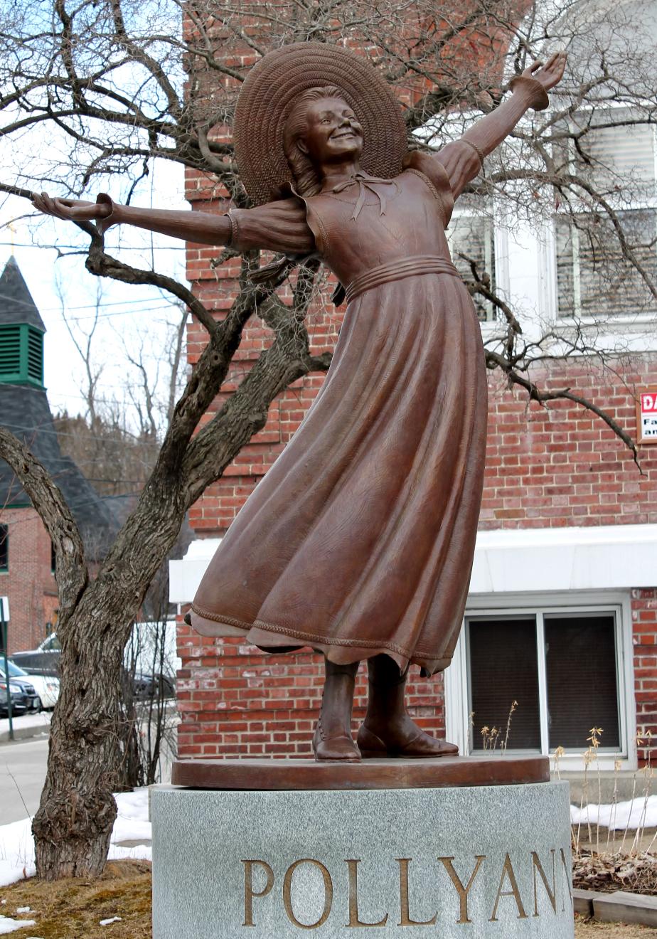 Polyanna Statue - Littleton New Hampshire