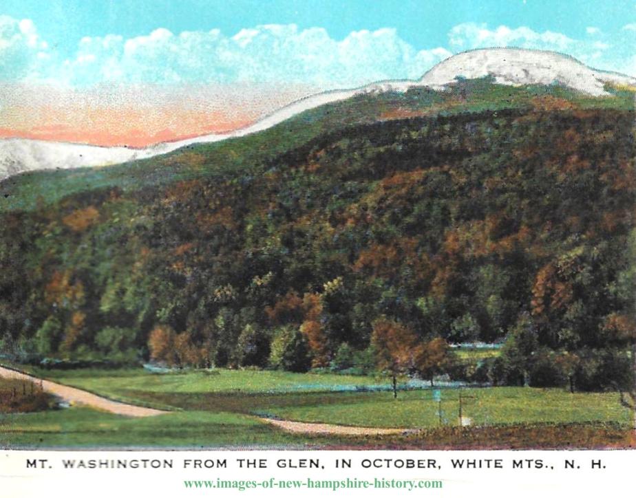 Pinkham Notch postcards - Mt Washington