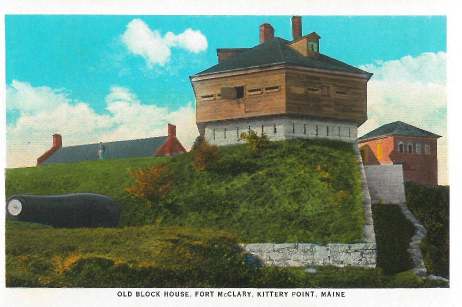 Block House, Fort McClary - Kittery Point Maine 1930