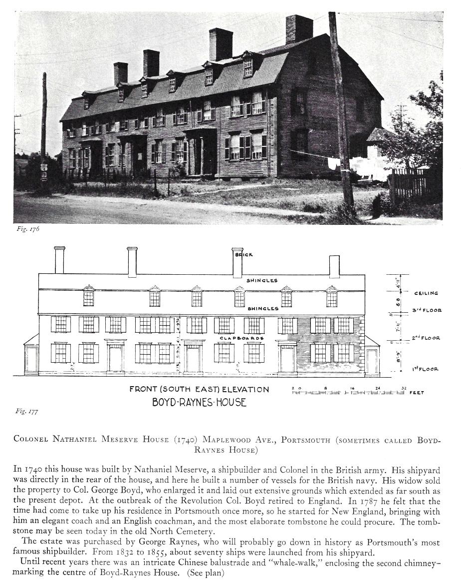 Boyd-Raynes House Portsmouth New Hampshire