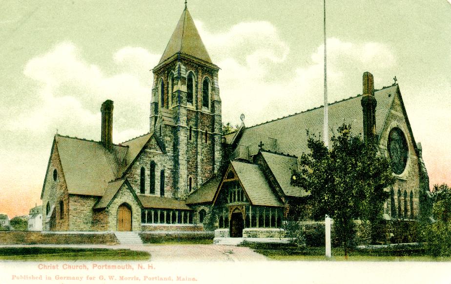 Christ Church - Portsmouth NH Postcard
