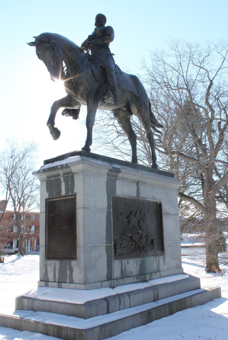 General John Fitz Porter Statue Haven Park Portsmouth NH