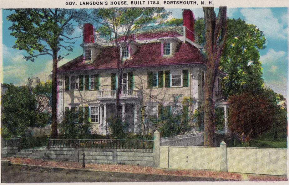 John Langdon House, Pleasant St Portsmouth NH (1939)