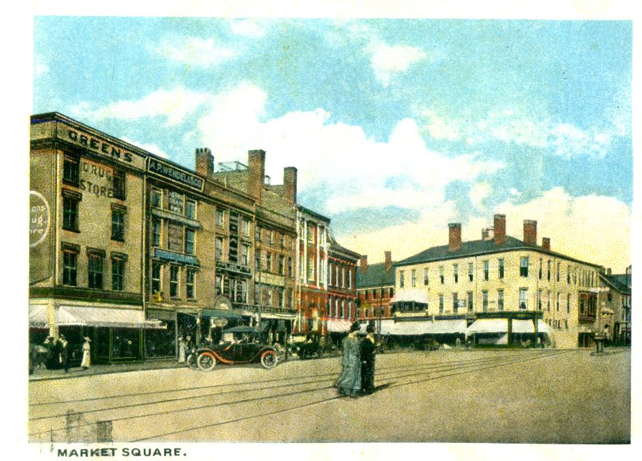 Market Square Portsmouth 1920