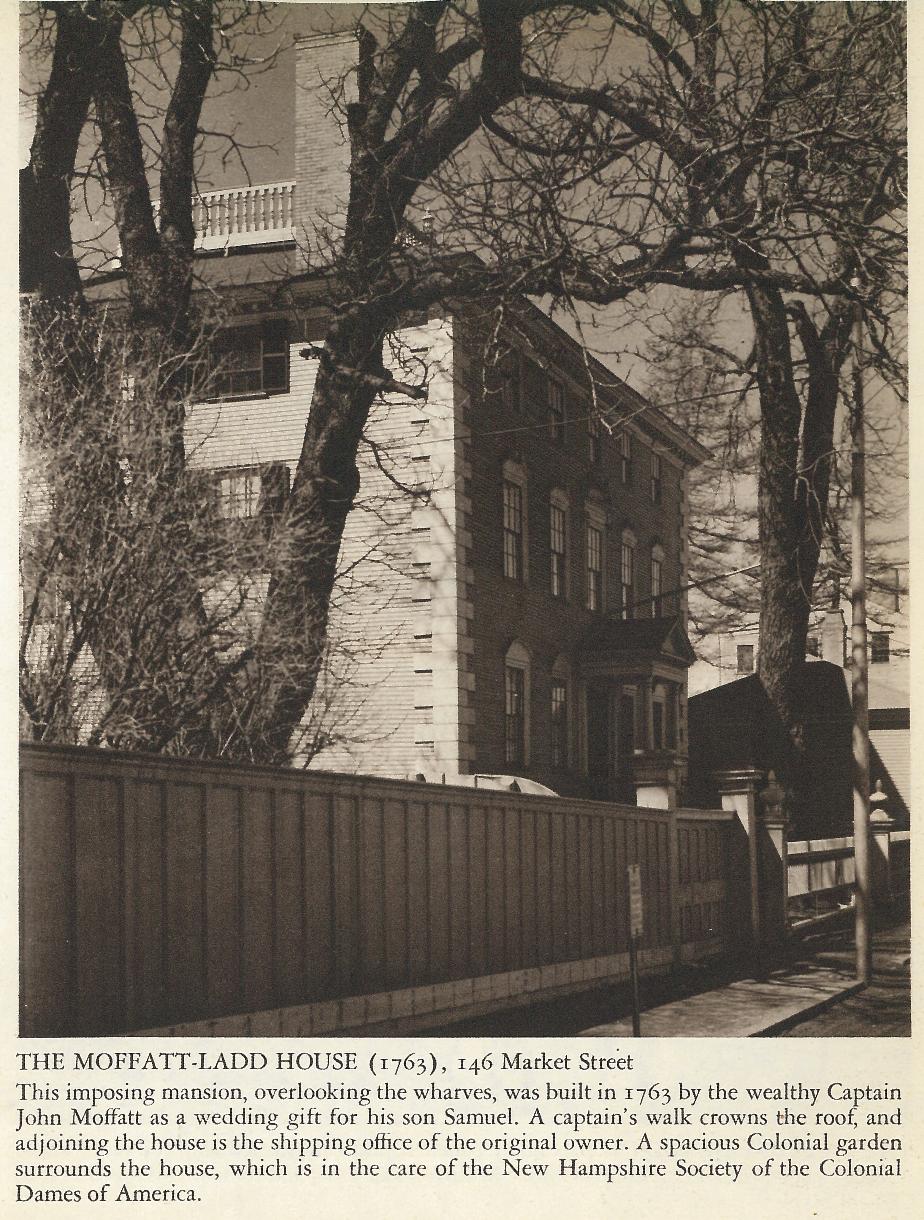 Moffatt-Ladd House, Market St. Portsmouth (1940)