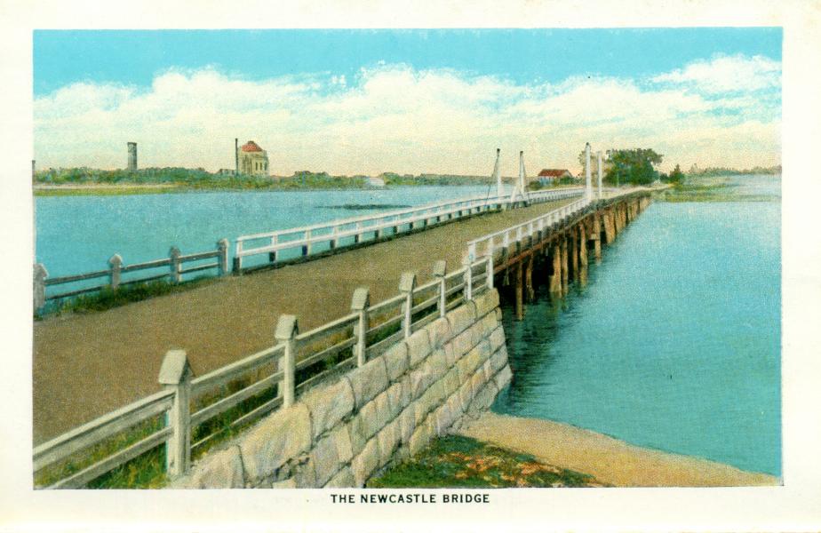 New Castle Bridge, New Castle NH 1930