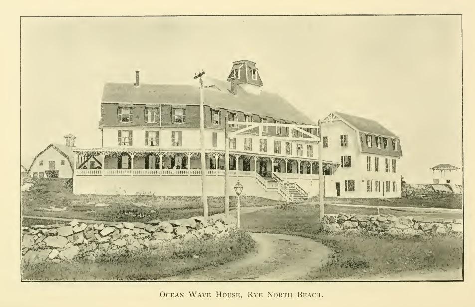 Ocean Wave House- North Rye Beach NH 1905