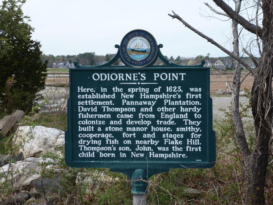 Odiorne Point Historical Marker