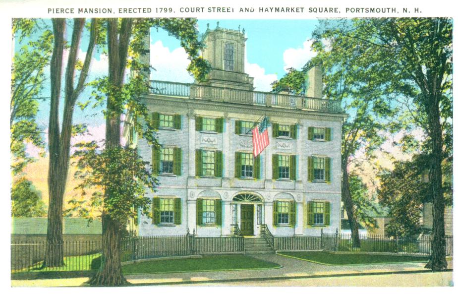 Peirce Mansion, Haymarket Square Portsmouth NH 1939