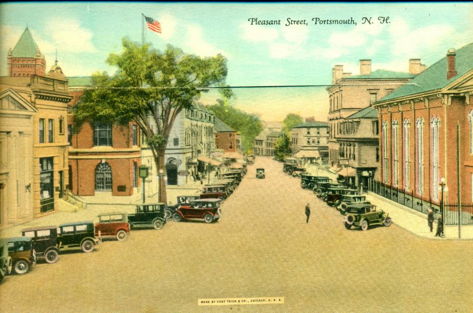 Pleasant Street, Portsmouth NH 1930