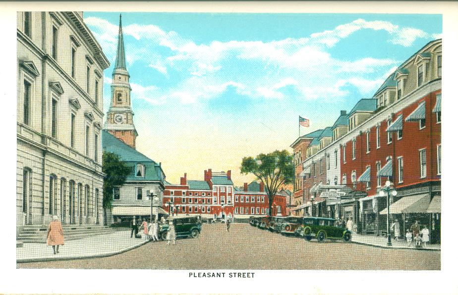 Pleasant St, Portsmouth NH 1930