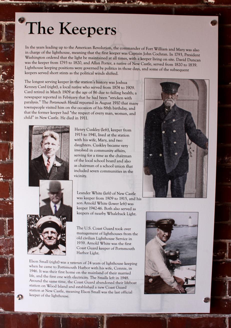 Fort Point Light History- New Castle NH