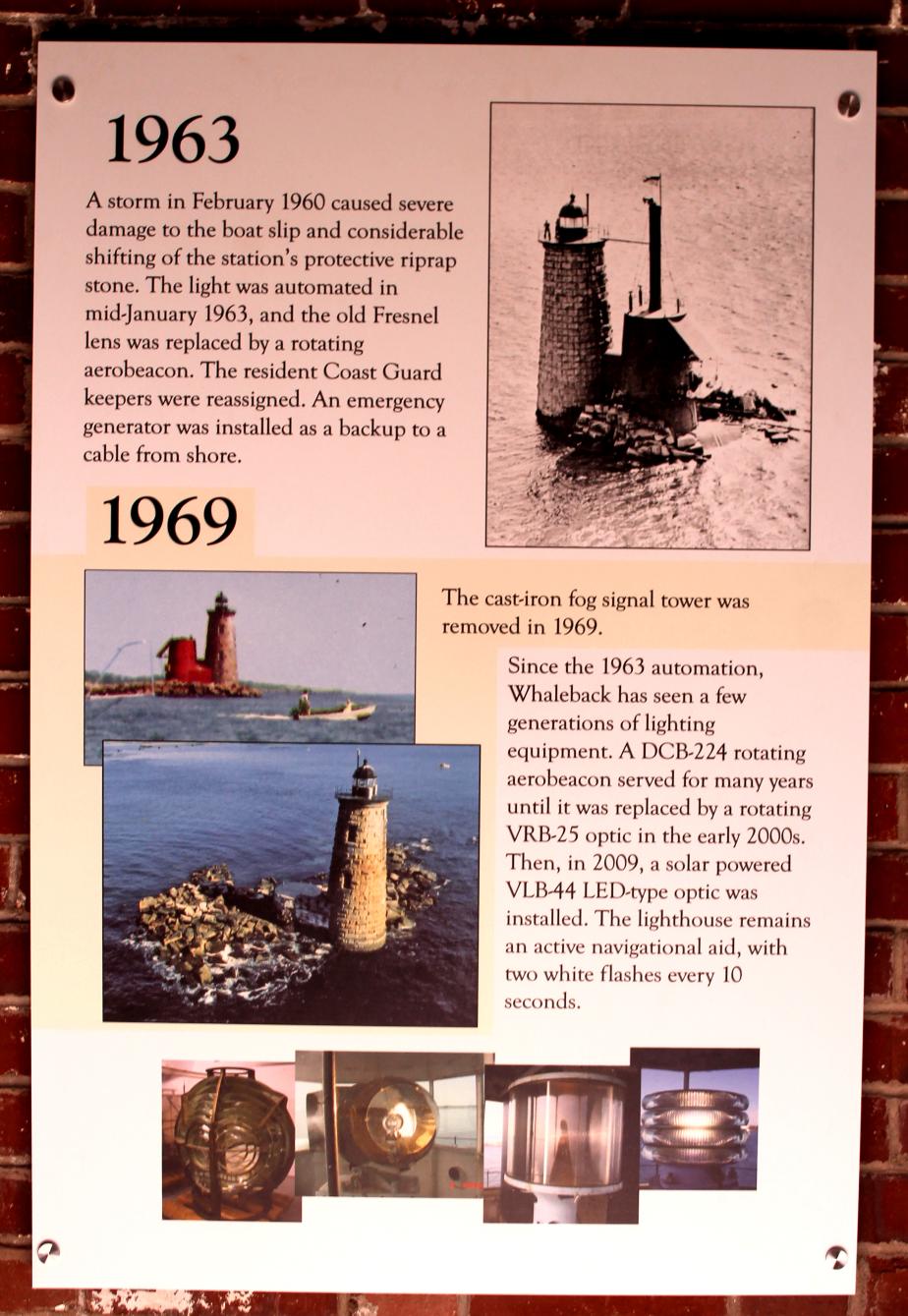 Whaleback Lighthouse History- Portsmouth NH