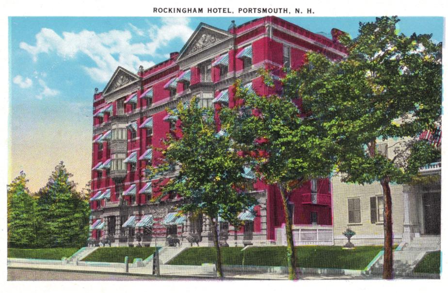 Rockingham Hotel, State Street Portsmouth NH 1939