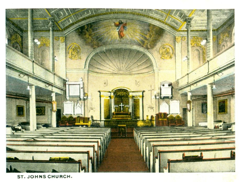 St Johns Church - Portsmouth NH 1920