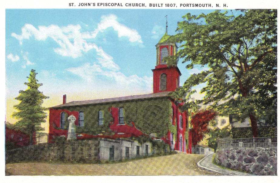 St John's Church Chapel St Portsmouth NH 1939