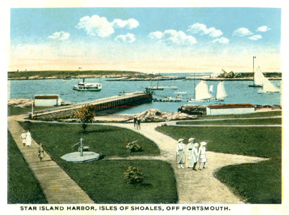 Star Island Harbor - Isles of Shoals 1920